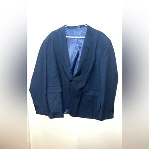 Coofandy men’s 3XL suit jacket navy blue